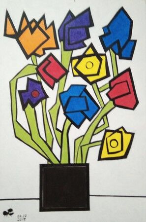 les fleurs  - A Paint Artwork by Aitcheff
