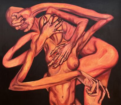 MITDIR - a Paint Artowrk by Luna Heidegger