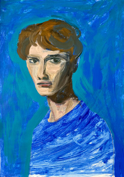 Anthony  - a Paint Artowrk by Katarzyna Godyń-Skoczylas