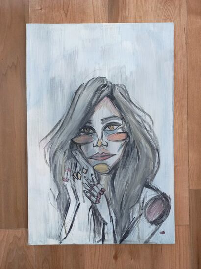 A Despedida - A Paint Artwork by Carolina Freire