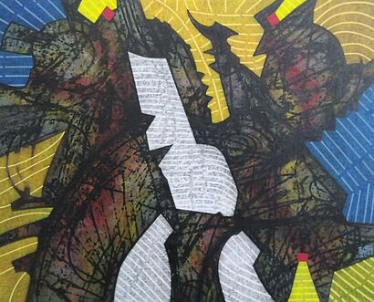 Danza - a Paint Artowrk by Raul Rodríguez