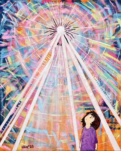 The Giant Ferris Wheel - a Paint Artowrk by HsunArt