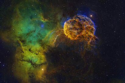 Jellyfish Nebula - a Photographic Art Artowrk by Carlotta Roda