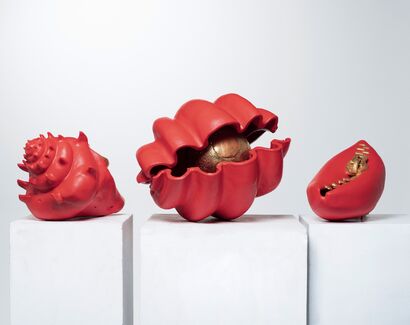 Self-shells - A Sculpture & Installation Artwork by Valeriya Vitvitskaya