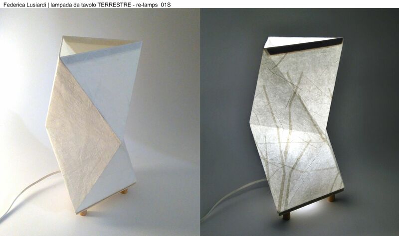 Terrestre re-lamps 01S - a Art Design by Federica Lusiardi