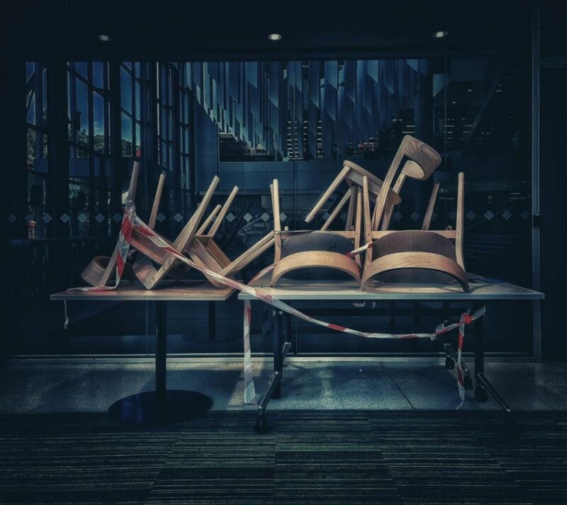 Gouache Chairs - a Photographic Art by Mike Rutherford