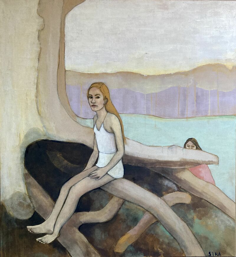 The lake - a Paint by June  Sira