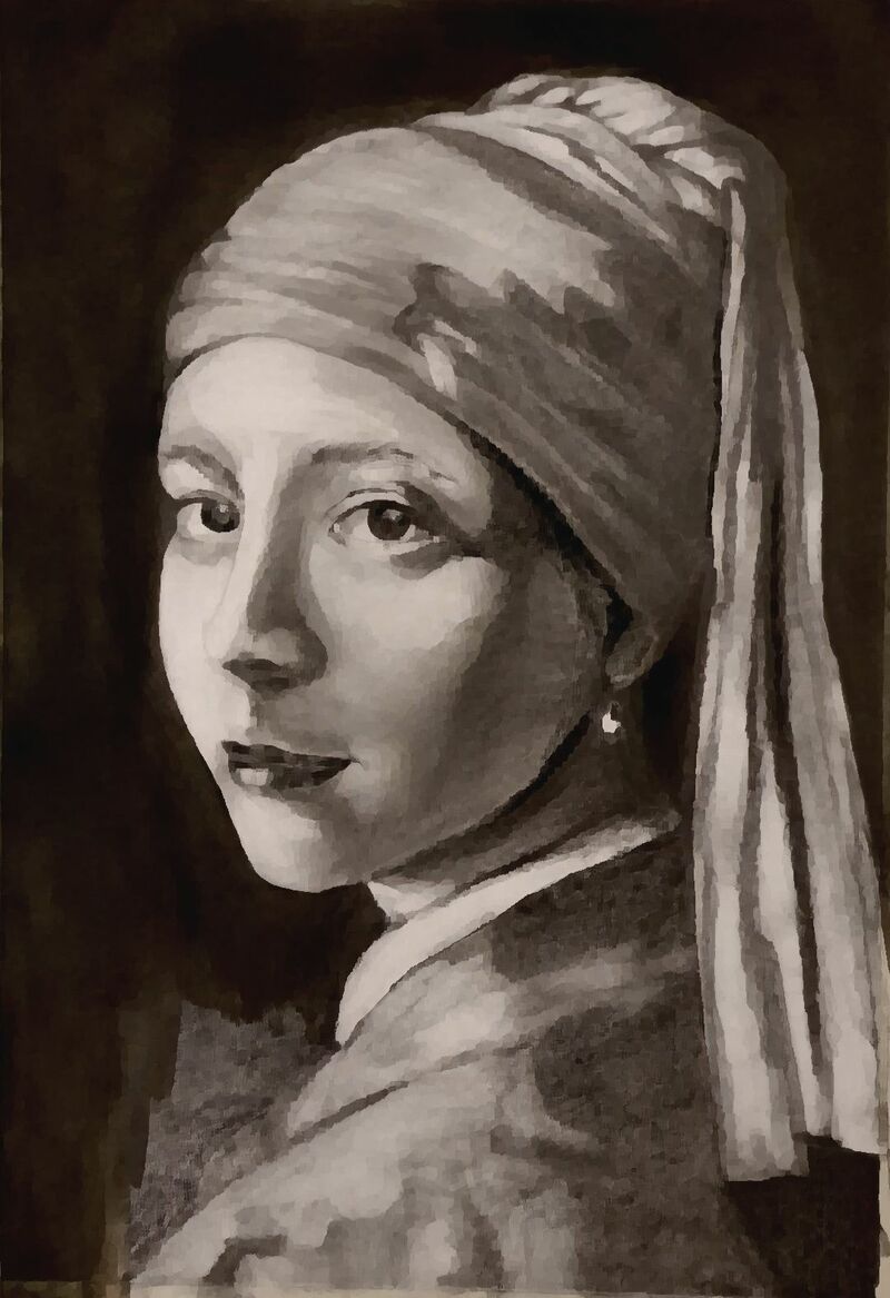 Omaggio a Vermeer - a Paint by Riccardo Leri
