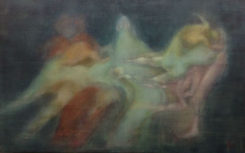 Serie Allegorie #1 - a Paintings by Michèle Tassi