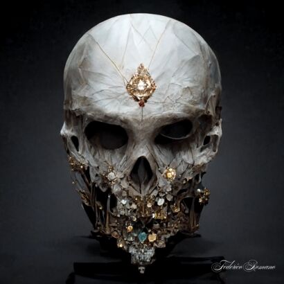 Skull - a Digital Art Artowrk by Federico Romano