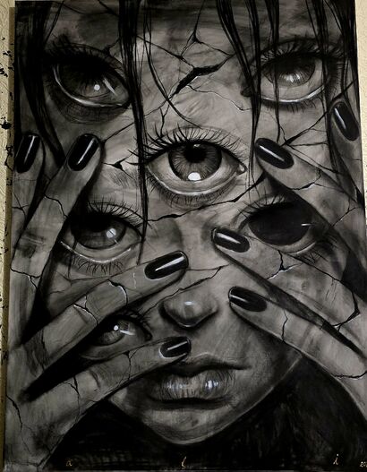 I see you - a Paint Artowrk by Ali Rasta