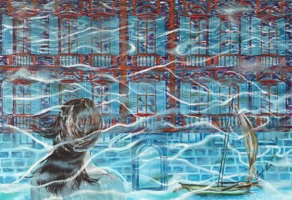Frammenti di un sogno - A Paintings Artwork by Angelo Funari