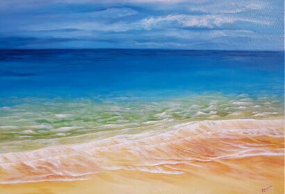 Boa Vista - Capo Verde - A Paint Artwork by DANIELA GARGANO