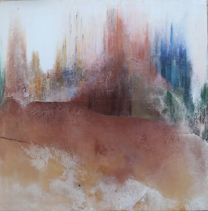 El otoño - a Paintings Artwork by Miguel  Baena