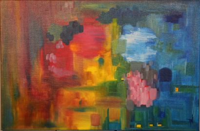 BRUMES DU DESTIN - A Paint Artwork by Tani Telas