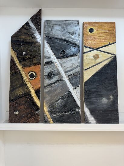 The 3-Body Solution - a Paint Artowrk by Aristotle