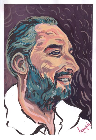 Portrait of Francesco - a Paint Artowrk by Fedomina