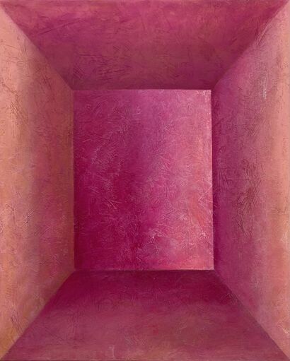 Empty Room - Magenta - a Paint Artowrk by Francesca Sganzerla