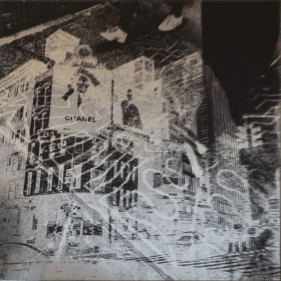 urban Schizophrenia #1 NEW YORK CITY - CULTURAL REVOLUTION / CULTURAL MKT - a Photographic Art Artowrk by Camors Salomé-Charlotte