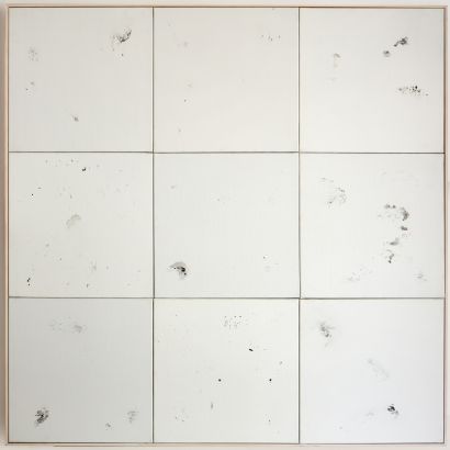 Carré  de 9. - a Paint Artowrk by Frédérique Nolet de Brauwere