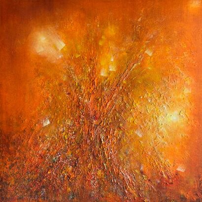 Bonfire of The Vanities - a Paint Artowrk by Angela Piat