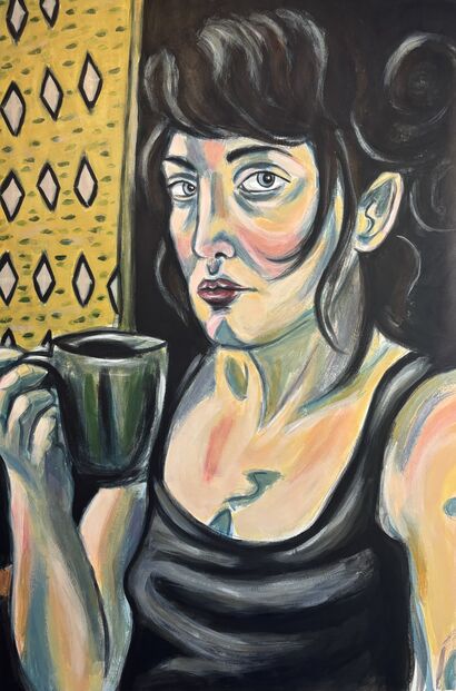 Vilidian - a Paint Artowrk by Nadine Van Bogaert