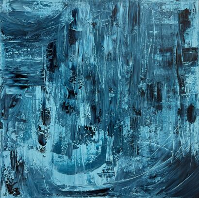 ICE - a Paint Artowrk by Lori Karamanlian