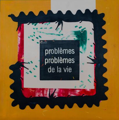 Problèmes problèmes de la vie - A Paint Artwork by TATATA