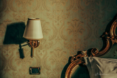 Lamp on Wall - a Photographic Art Artowrk by Wolfgang Spekner