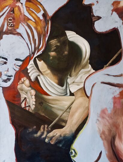 Where Do You Go? - a Paint Artowrk by cornelia kunert
