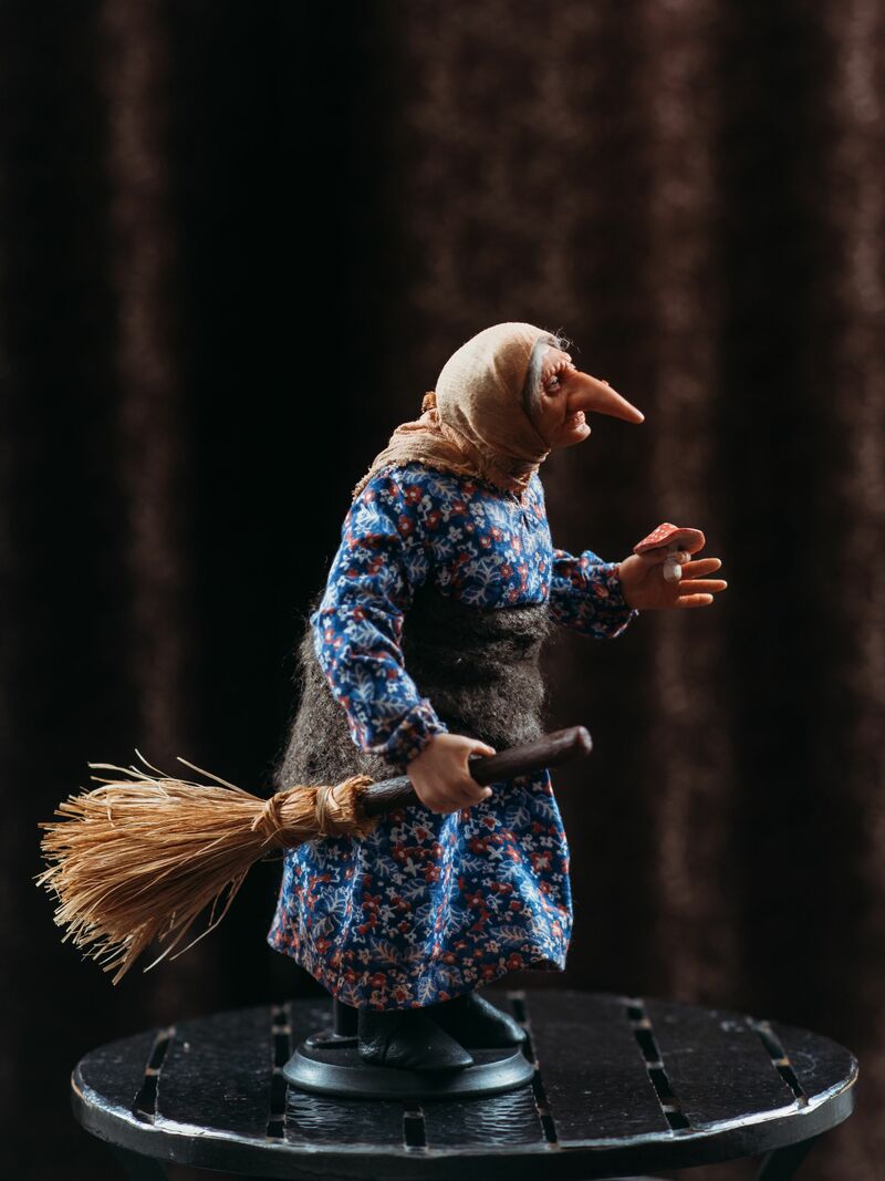 Баба-Яга - a Sculpture & Installation by Maria Volkoslavskaya
