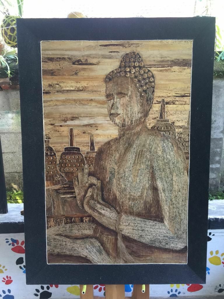 The Great of Borobudur - a Paint by Olive