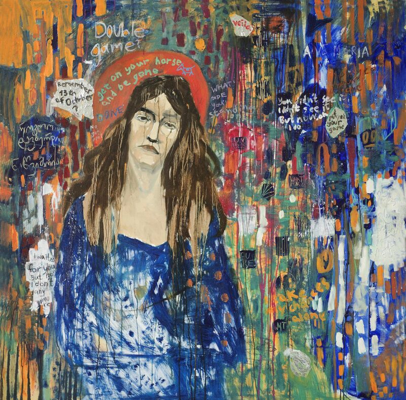 Ave Maria - a Paint by Lizi Budagashvili