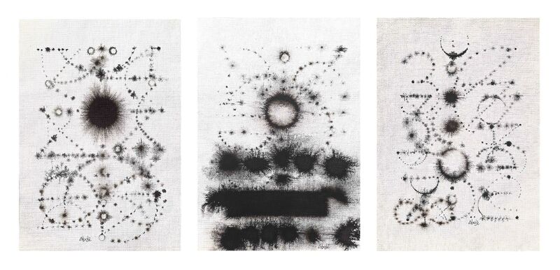 INNER LIGHT _ Triptytch - a Paintings by Aboli Kadam