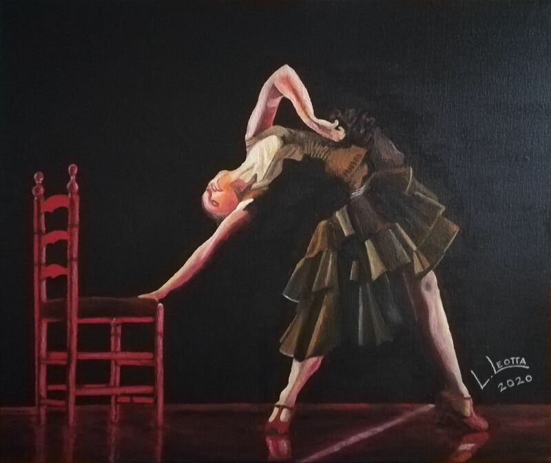 Flamenco  - a Paint by Luca  Leotta