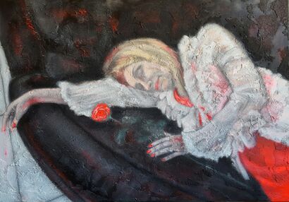 La bella addormentata - a Paint Artowrk by Verena Lucchesini