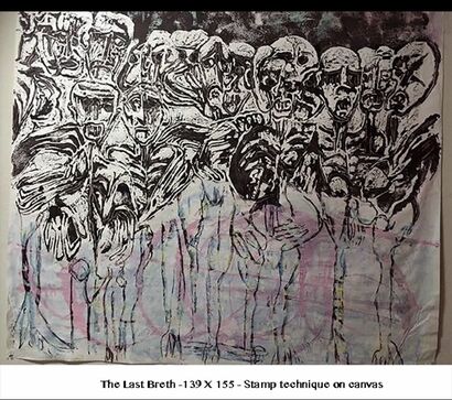 The last breath - a Paint Artowrk by Nahrin  Malki