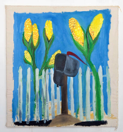 Next Day Air/Cash Crop - a Paint Artowrk by Aaron Salm