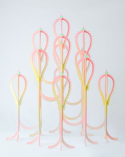 Specimen 004_Lacebud - a Sculpture & Installation Artwork by Pamela Poh Sin Tan