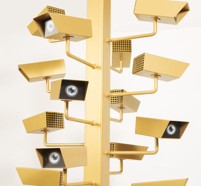 All eyes on you - A Sculpture & Installation Artwork by Paul&Albert