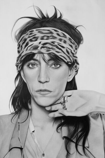 Patti Smith - A Paint Artwork by ADG