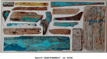 LEGAMI D\'aMORE - 01 - a Paint Artowrk by Fabio Molo