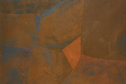 Silent Geometry  - a Paint Artowrk by Leah Kang