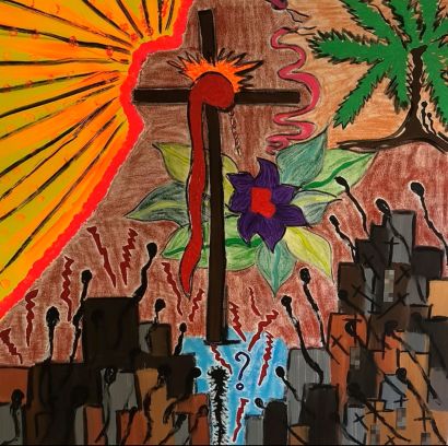 Pourquoi ? - a Paintings Artwork by Christelle Carlier