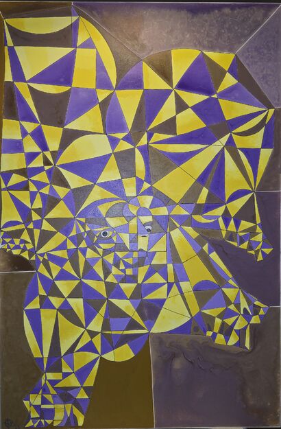 La Ginnasta - a Paint Artowrk by Reda Omar WLO®