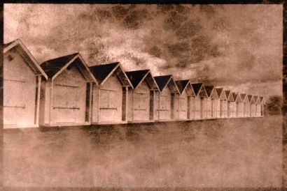 Beach Huts - A Photographic Art Artwork by Daniel  Bernard 
