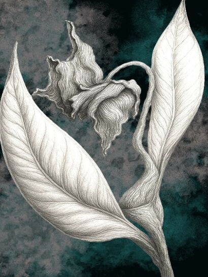 Emergence - a Digital Graphics and Cartoon Artowrk by Caroline Andrieu