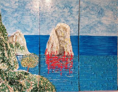 Capri Ferita - a Paint Artowrk by egidio perna