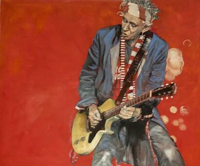 Rock and roll can never die - a Paint Artowrk by Roberto Gili