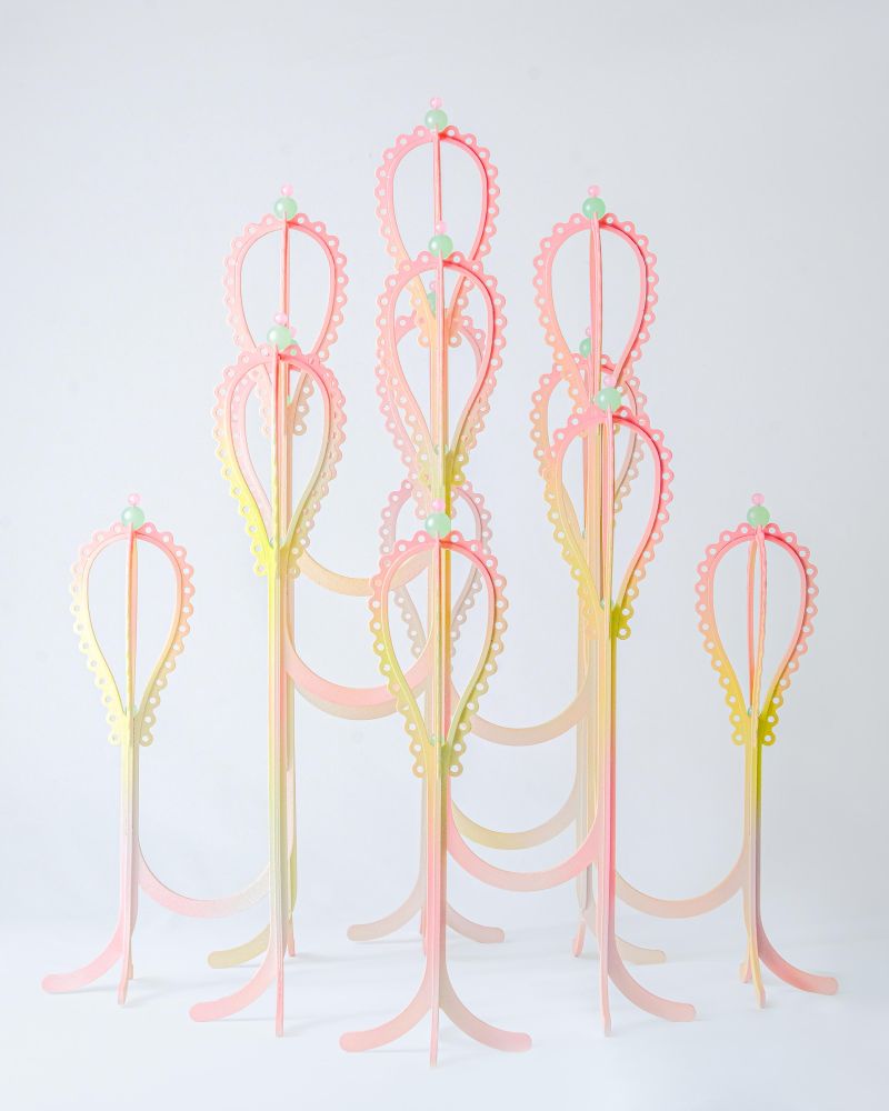 Specimen 004_Lacebud - a Sculpture & Installation by Pamela Poh Sin Tan